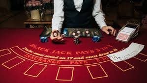 erek 64 Free Bet Blackjack live table interface